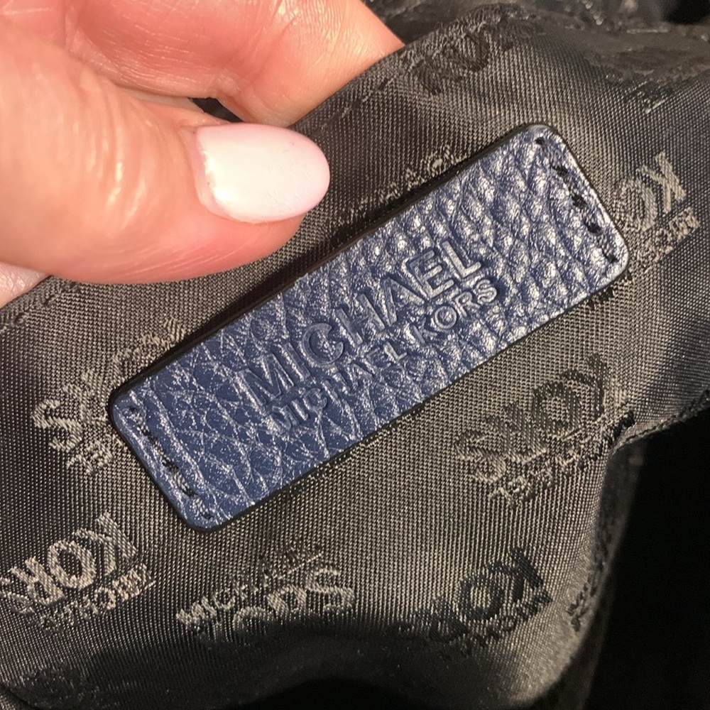 MK Leather Satchel - Picture 13 of 15
